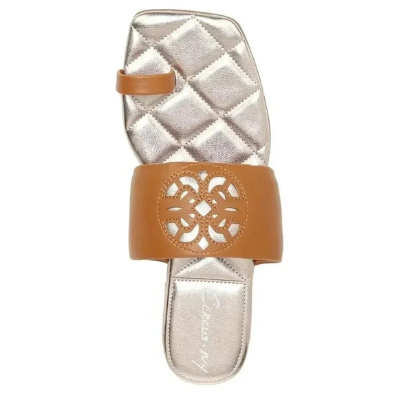 Sam Edelman Circus NY Astrid Slide Sandal Saddle Size 8.5 Never Worn! - Picture 1 of 7